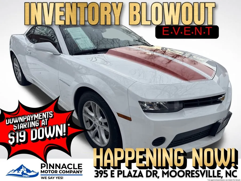 White 2015 Chevrolet Camaro 2LS for sale in Mooresville, NC