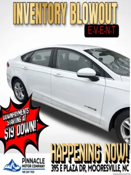 Photos of 2018 Ford Fusion Hybrid SE for sale in Mooresville, NC at Pinnacle Motor Company LKN