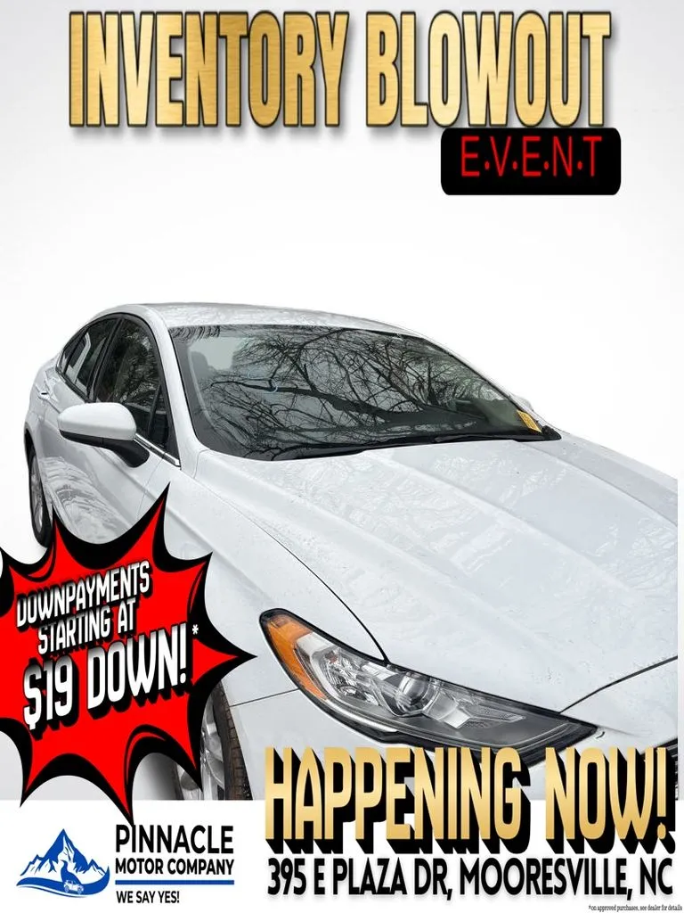 White 2018 Ford Fusion Hybrid SE for sale in Mooresville, NC