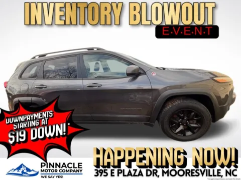 Photos of 2016 Jeep Cherokee Trailhawk for sale in Mooresville, NC at Pinnacle Motor Company LKN