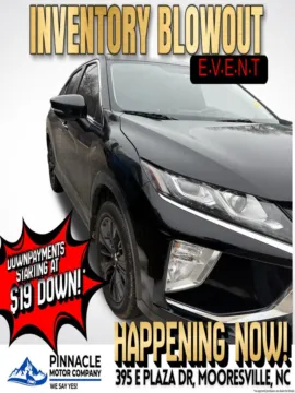 Black 2019 Mitsubishi Eclipse Cross LE for sale in Mooresville, NC