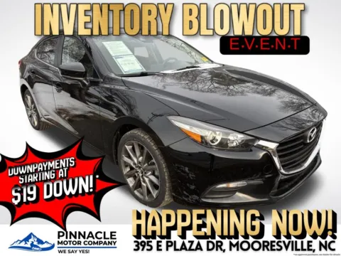 Black 2018 Mazda Mazda3 Touring for sale in Mooresville, NC