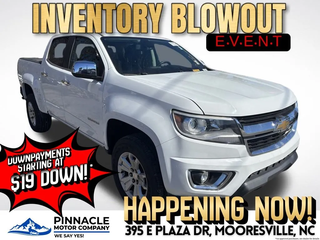 White 2015 Chevrolet Colorado LT for sale in Mooresville, NC