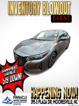 Photos of 2024 Nissan Sentra SV for sale in Mooresville, NC at Pinnacle Motor Company LKN