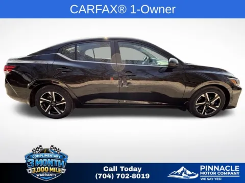 Another view of 2024 Nissan Sentra SV for sale in Mooresville, NC at Pinnacle Motor Company LKN