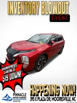 Photos of 2024 Mitsubishi Outlander SE for sale in Mooresville, NC at Pinnacle Motor Company LKN