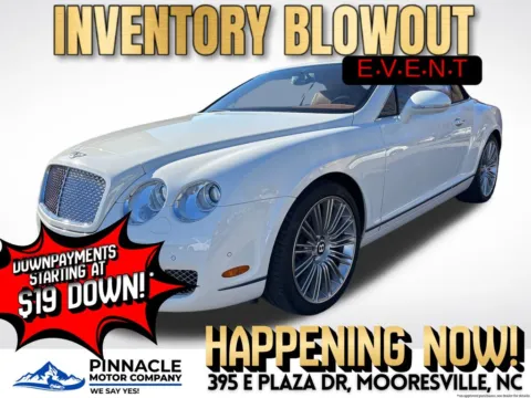 Another view of 2010 Bentley Continental GTC Speed for sale in Mooresville, NC at Pinnacle Motor Company LKN