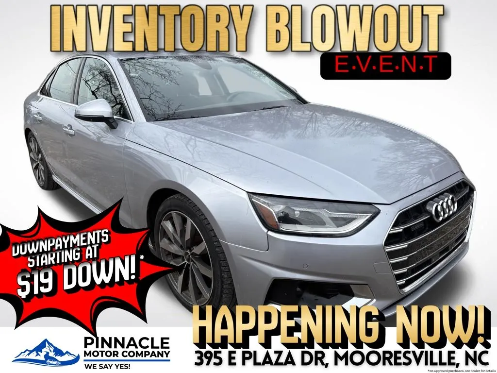 Silver 2021 Audi A4 40 Premium for sale in Mooresville, NC