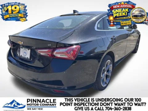 Another view of 2020 Chevrolet Malibu LT for sale in Mooresville, NC at Pinnacle Motor Company LKN