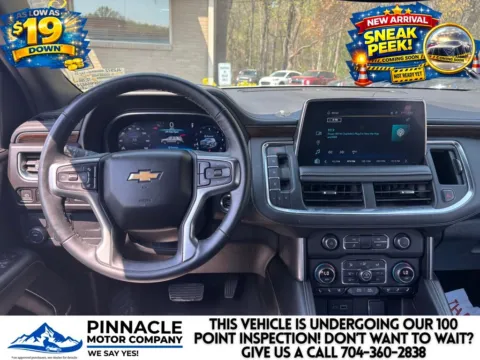 Another view of 2023 Chevrolet Suburban Premier for sale in Mooresville, NC at Pinnacle Motor Company LKN