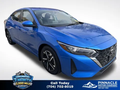 Blue 2024 Nissan Sentra SV for sale in Mooresville, NC