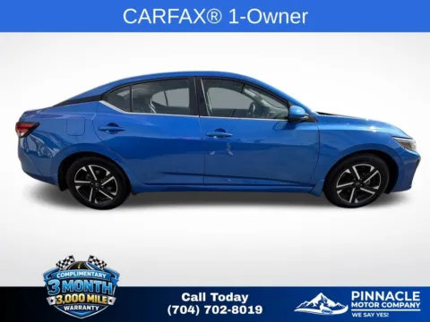 Another view of 2024 Nissan Sentra SV for sale in Mooresville, NC at Pinnacle Motor Company LKN