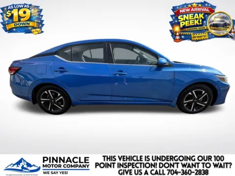 Photos of 2024 Nissan Sentra SV for sale in Mooresville, NC at Pinnacle Motor Company LKN