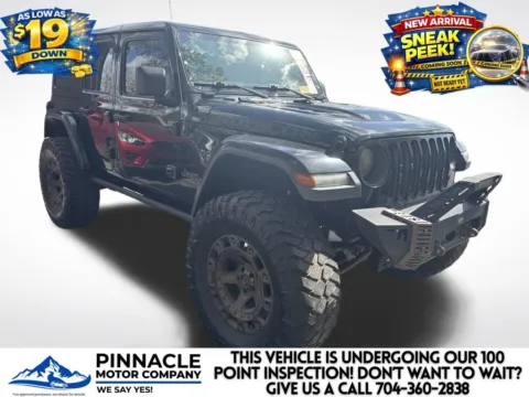 Black 2018 Jeep Wrangler Unlimited Rubicon for sale in Mooresville, NC
