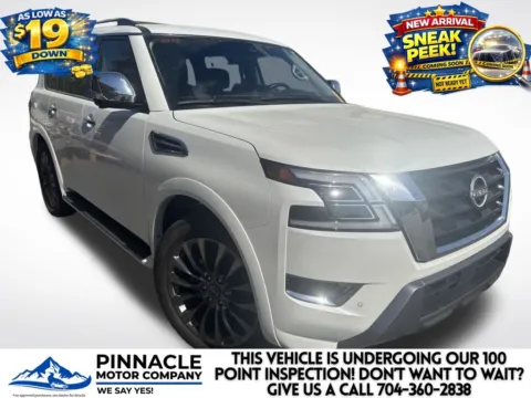 White 2023 Nissan Armada Platinum for sale in Mooresville, NC