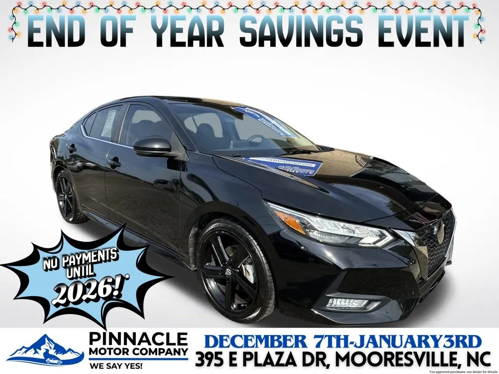 Black 2022 Nissan Sentra SR for sale in Mooresville, NC