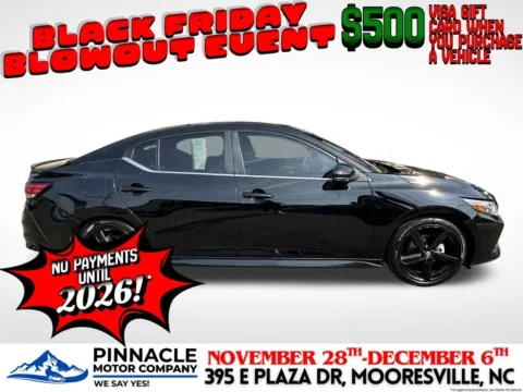 Photos of 2022 Nissan Sentra SR for sale in Mooresville, NC at Pinnacle Motor Company LKN