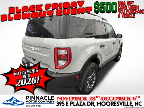 Another view of 2022 Ford Bronco Sport Big Bend for sale in Mooresville, NC at Pinnacle Motor Company LKN