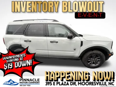 Photos of 2022 Ford Bronco Sport Big Bend for sale in Mooresville, NC at Pinnacle Motor Company LKN