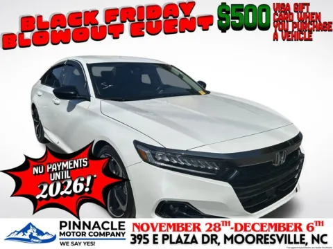 White 2021 Honda Accord Sport Special Edition for sale in Mooresville, NC