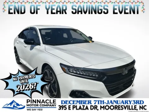 White 2021 Honda Accord Sport Special Edition for sale in Mooresville, NC