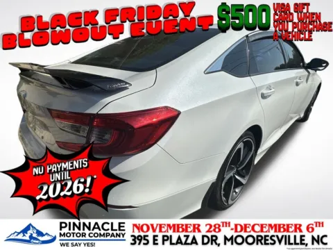 Another view of 2021 Honda Accord Sport Special Edition for sale in Mooresville, NC at Pinnacle Motor Company LKN