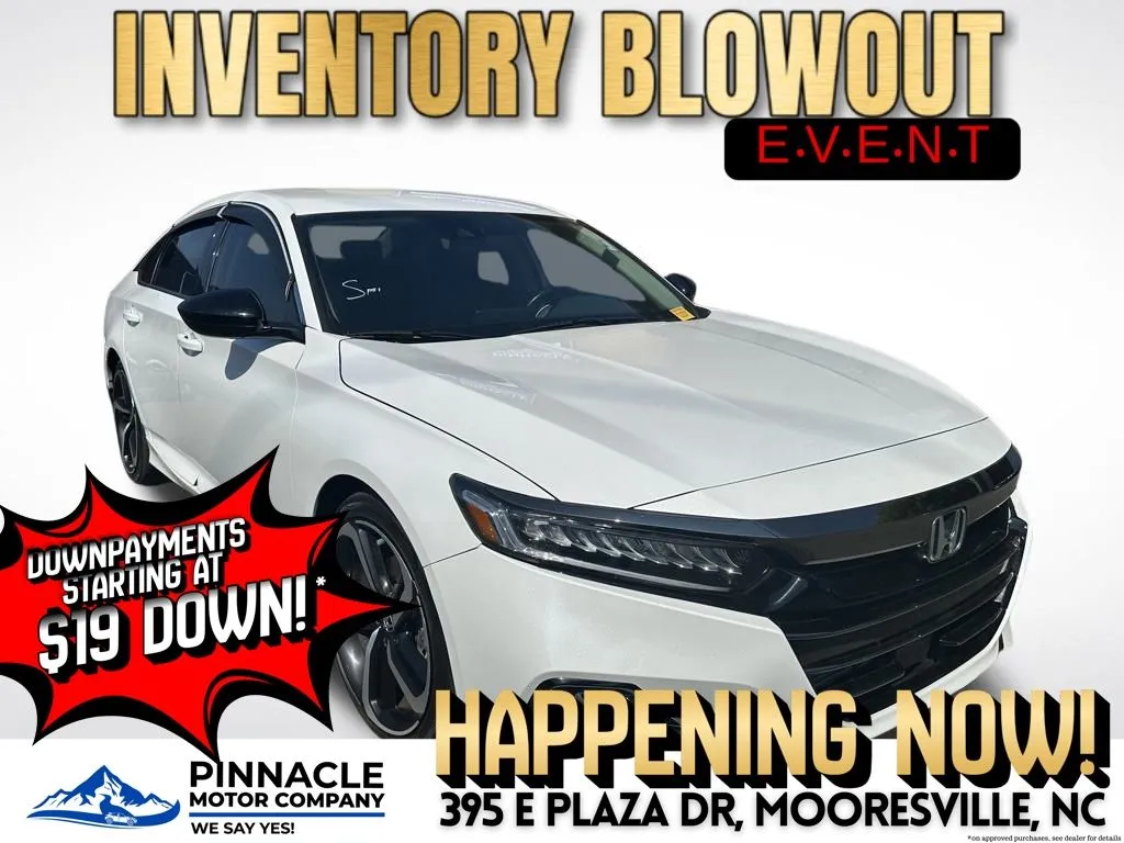 White 2021 Honda Accord Sport Special Edition for sale in Mooresville, NC
