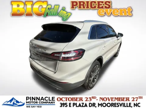 Another view of 2021 Lincoln Nautilus Reserve for sale in Mooresville, NC at Pinnacle Motor Company LKN