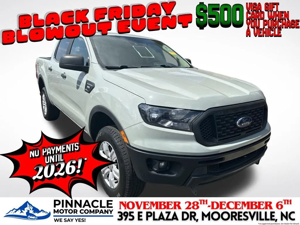 Gray 2021 Ford Ranger XL for sale in Mooresville, NC