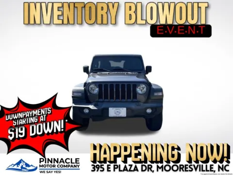 Photos of 2020 Jeep Wrangler Unlimited Sport S for sale in Mooresville, NC at Pinnacle Motor Company LKN