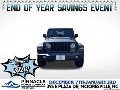 Photos of 2020 Jeep Wrangler Unlimited Sport S for sale in Mooresville, NC at Pinnacle Motor Company LKN