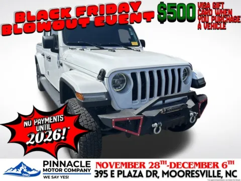 White 2020 Jeep Gladiator Overland for sale in Mooresville, NC