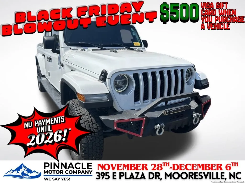 White 2020 Jeep Gladiator Overland for sale in Mooresville, NC