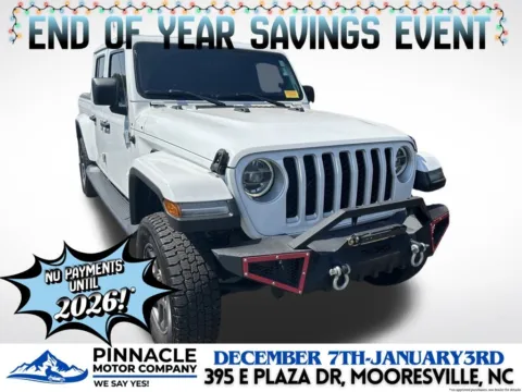 White 2020 Jeep Gladiator Overland for sale in Mooresville, NC