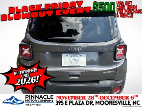 More photos of 2020 Jeep Renegade Sport at Pinnacle Motor Company LKN, NC