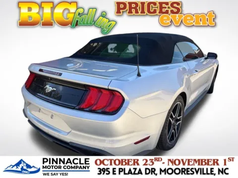 Another view of 2019 Ford Mustang EcoBoost Premium for sale in Mooresville, NC at Pinnacle Motor Company LKN