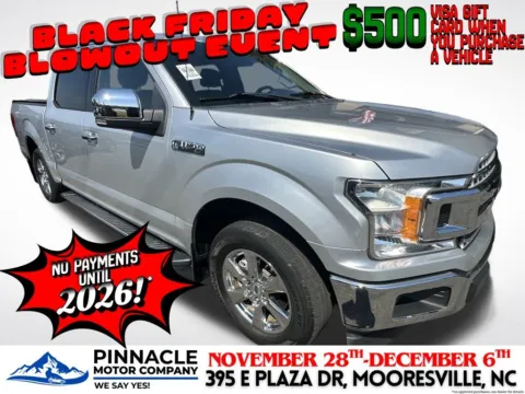 Silver 2018 Ford F-150 XLT for sale in Mooresville, NC