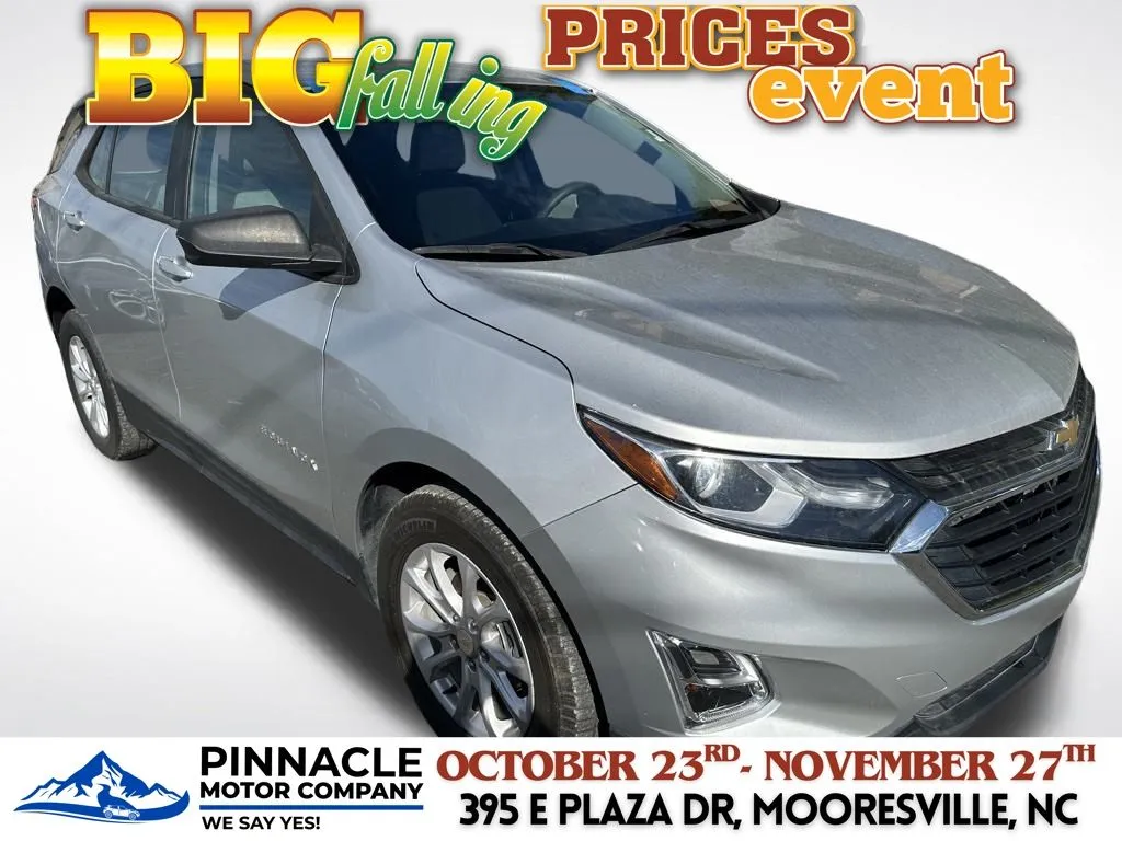 Silver 2021 Chevrolet Equinox LS for sale in Mooresville, NC