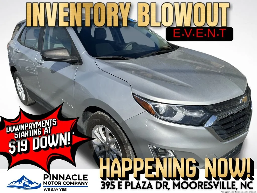 Silver 2021 Chevrolet Equinox LS for sale in Mooresville, NC