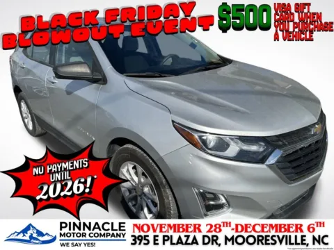 Silver 2021 Chevrolet Equinox LS for sale in Mooresville, NC