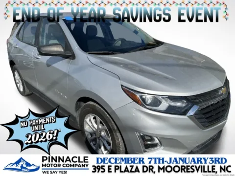 Silver 2021 Chevrolet Equinox LS for sale in Mooresville, NC