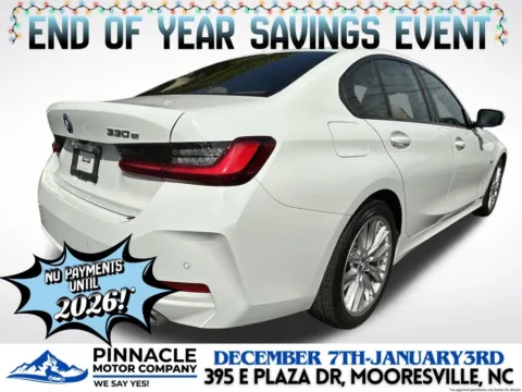 Another view of 2023 BMW 3 Series 330e xDrive for sale in Mooresville, NC at Pinnacle Motor Company LKN