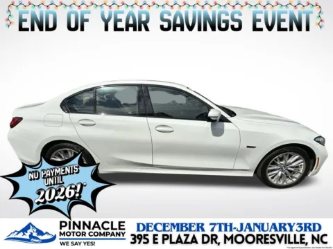 Photos of 2023 BMW 3 Series 330e xDrive for sale in Mooresville, NC at Pinnacle Motor Company LKN