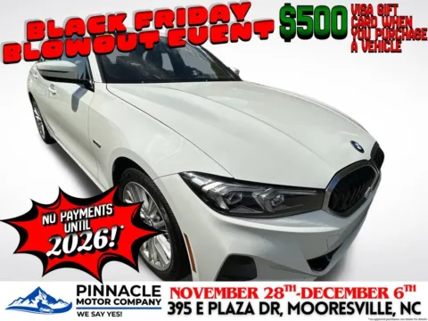 White 2023 BMW 3 Series 330e xDrive for sale in Mooresville, NC