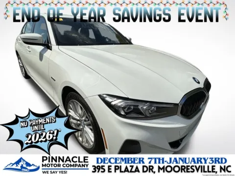 White 2023 BMW 3 Series 330e xDrive for sale in Mooresville, NC