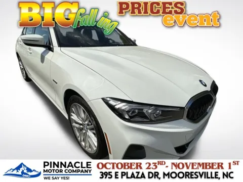 White 2023 BMW 3 Series 330e xDrive for sale in Mooresville, NC