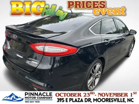 Another view of 2016 Ford Fusion Titanium for sale in Mooresville, NC at Pinnacle Motor Company LKN