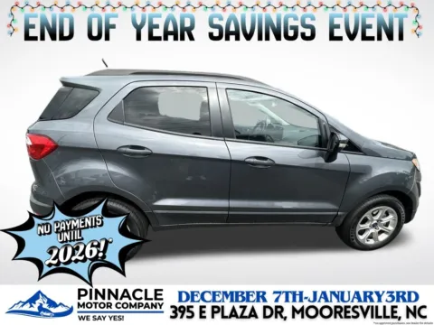 Photos of 2020 Ford EcoSport SE for sale in Mooresville, NC at Pinnacle Motor Company LKN