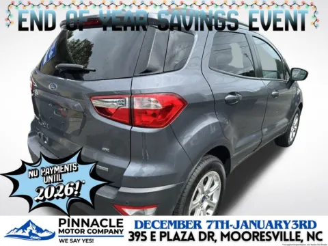 Another view of 2020 Ford EcoSport SE for sale in Mooresville, NC at Pinnacle Motor Company LKN