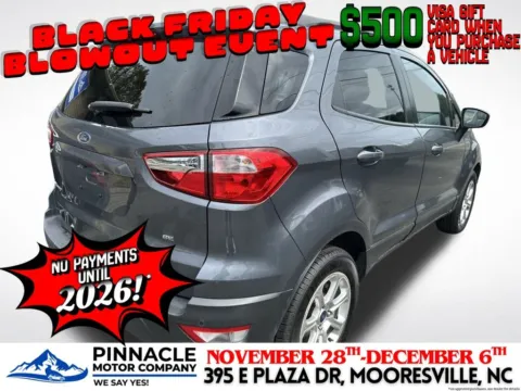 Another view of 2020 Ford EcoSport SE for sale in Mooresville, NC at Pinnacle Motor Company LKN